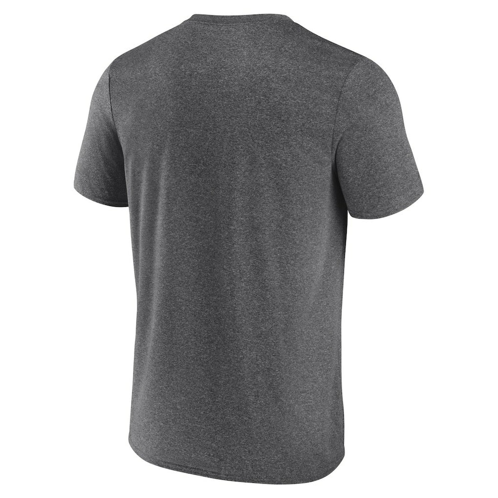NBA - Brooklyn Nets Logo Athletic Block Practice Performance T-Shirt - Heather Charcoal