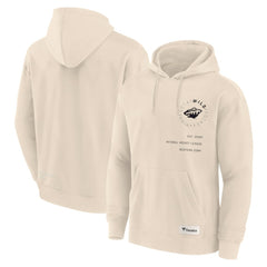 Minnesota Wild - Fanatics Future Ground Info Pullover Hoodie Cream