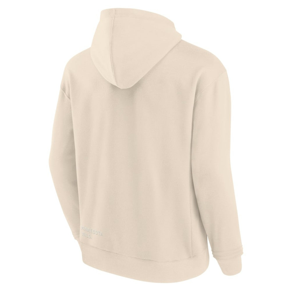 Minnesota Wild - Fanatics Future Ground Info Pullover Hoodie Cream