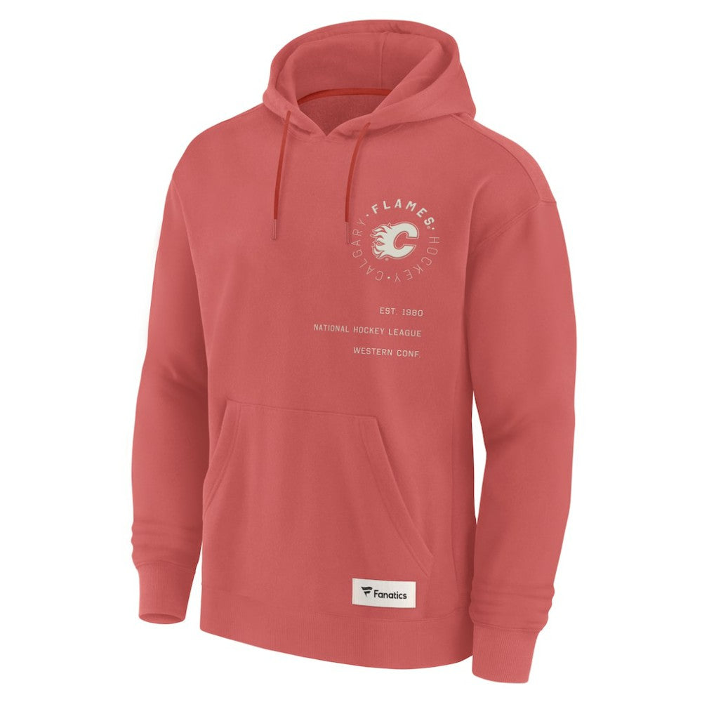 Calgary Flames - Fanatics Future Ground Info Pullover Hoodie Red