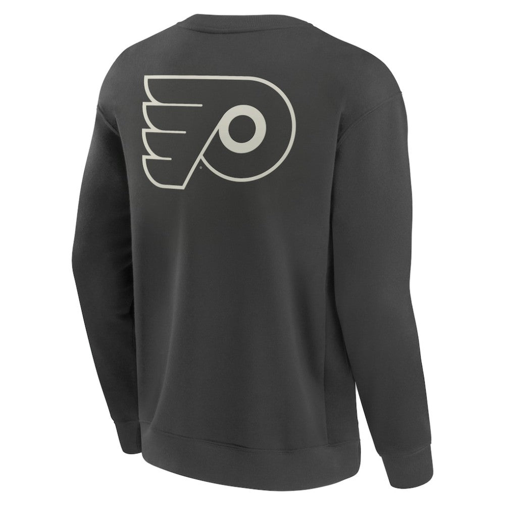Philadelphia Flyers - Fanatics Elements Future Ground Lettering Pullover Sweatshirt Charcoal