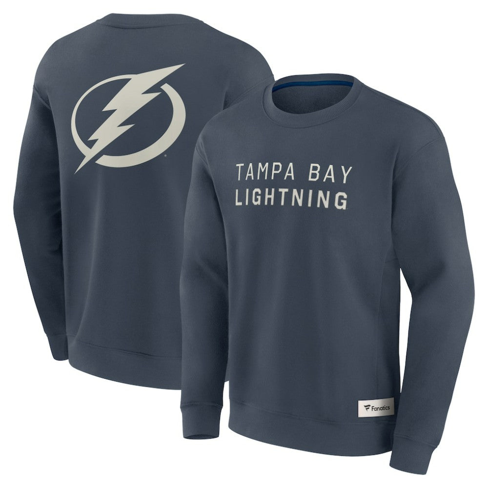 Tampa Bay Lightning - Fanatics Elements Future Ground Lettering Pullover Sweatshirt Blue