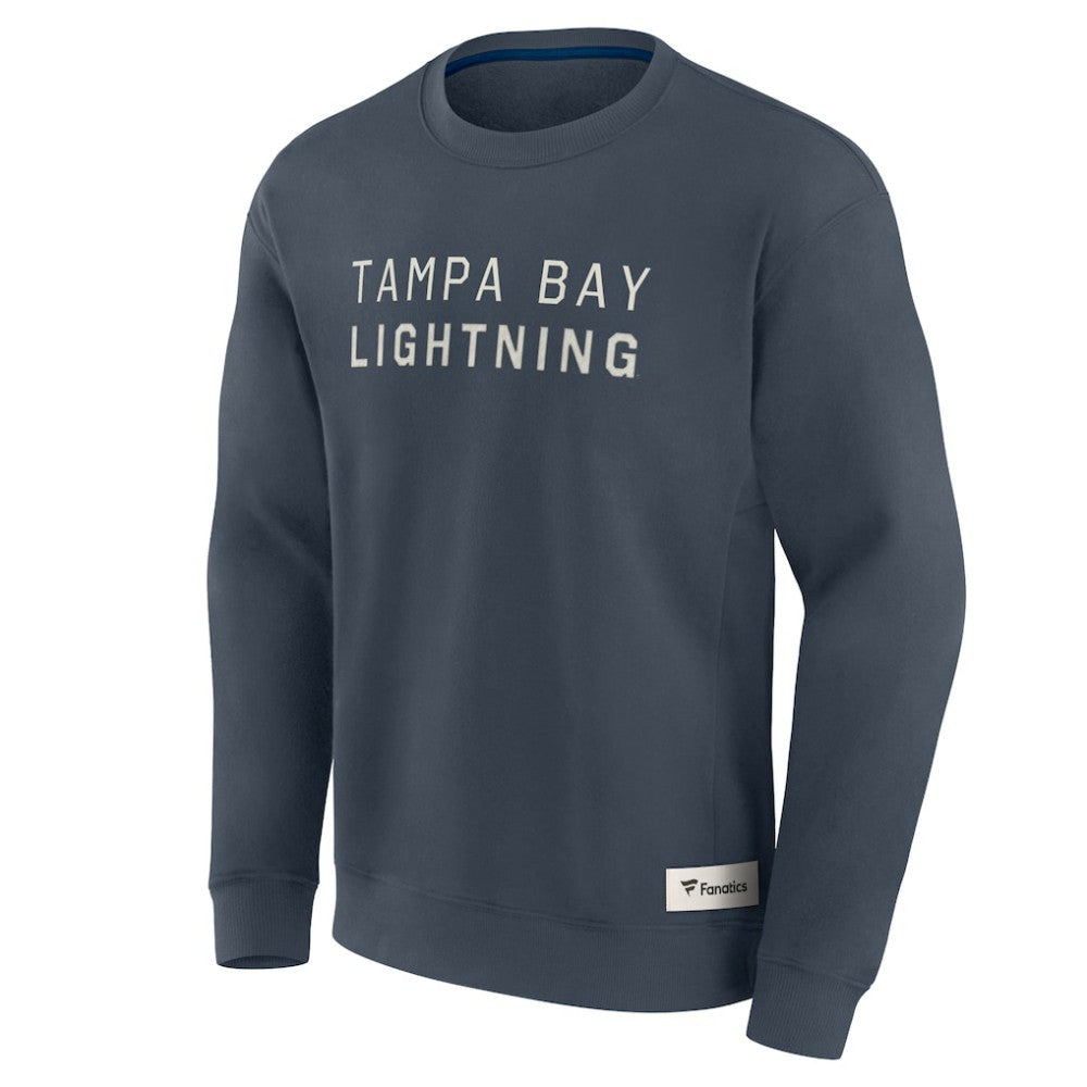 Tampa Bay Lightning - Fanatics Elements Future Ground Lettering Pullover Sweatshirt Blue