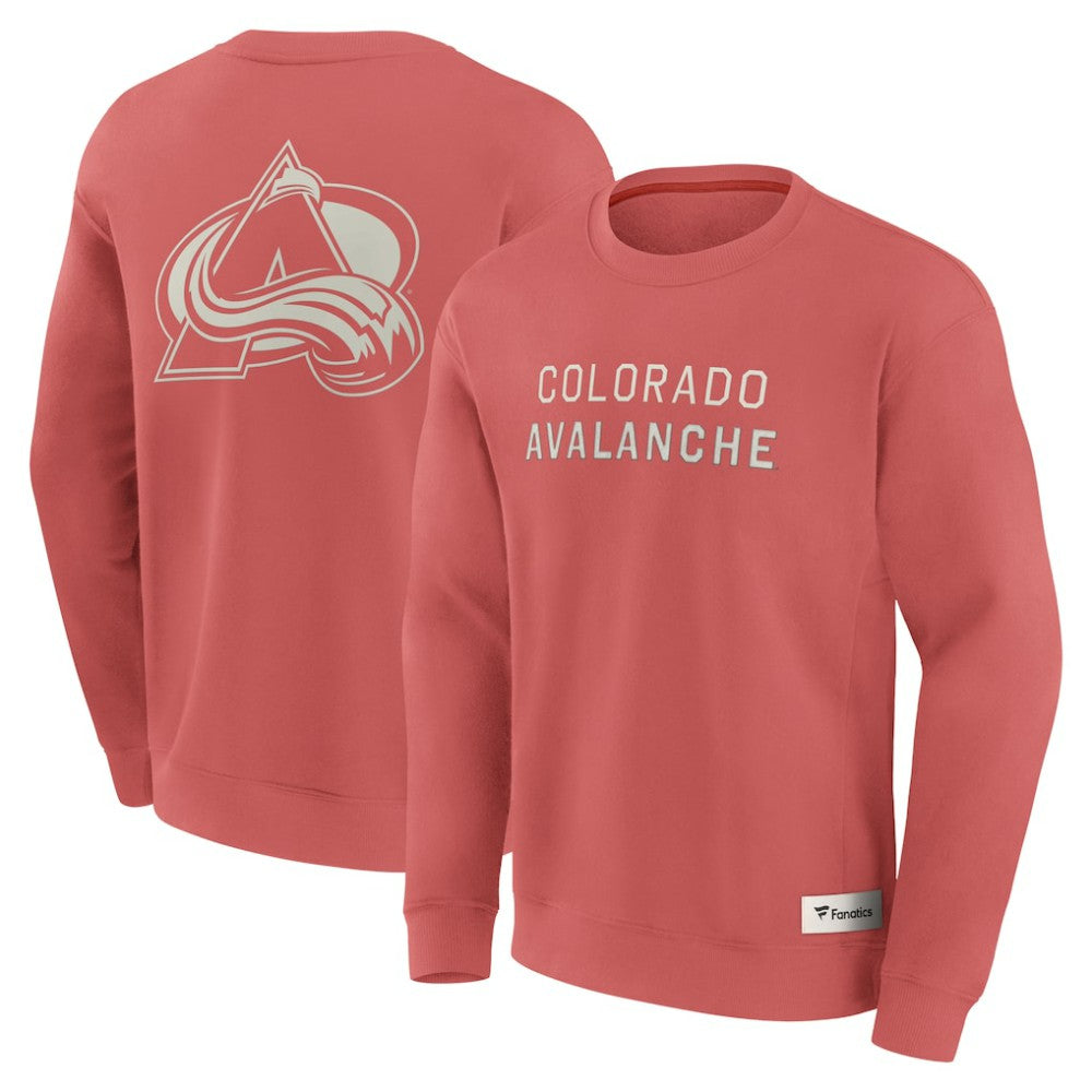 Colorado Avalanche - Fanatics Elements Future Ground Lettering Pullover Sweatshirt Red