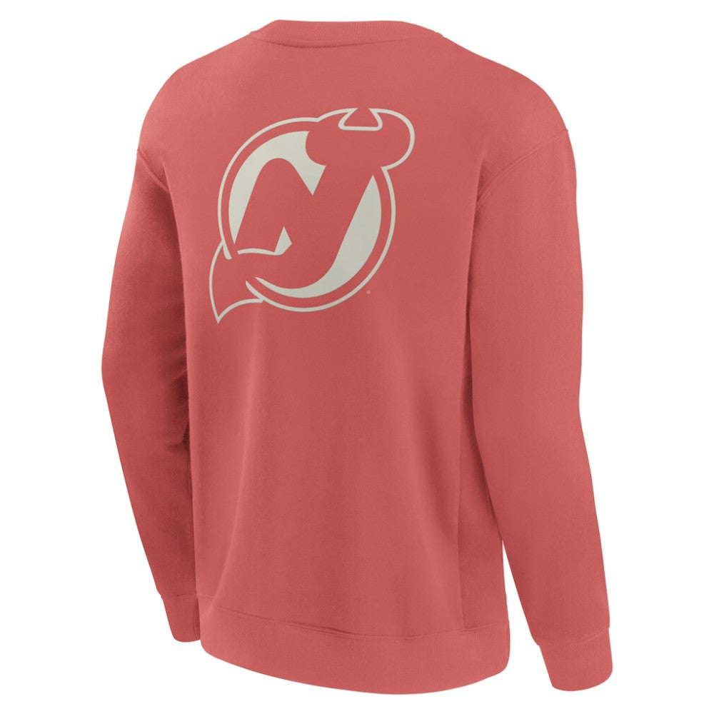New Jersey Devils - Fanatics Elements Future Ground Lettering Pullover Sweatshirt Red