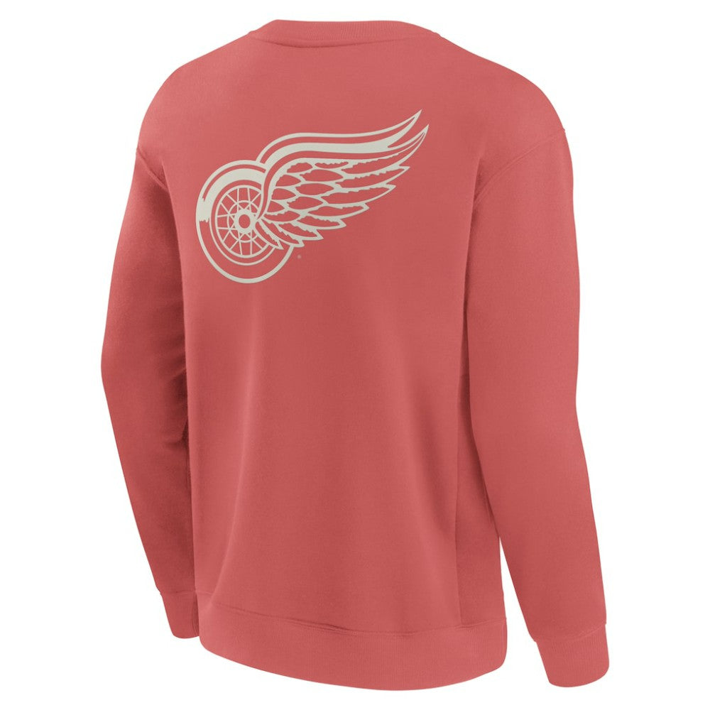 Detroit Red Wings - Fanatics Elements Future Ground Lettering Pullover Sweatshirt Red