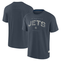 Winnipeg Jets - Fanatics Elements Weathered Tonal Future Ground T-Shirt Navy