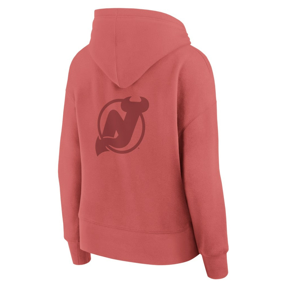 New Jersey Devils - Fanatics Women's Elements Future Ground Subtle Tonal Pullover Hoodie Red