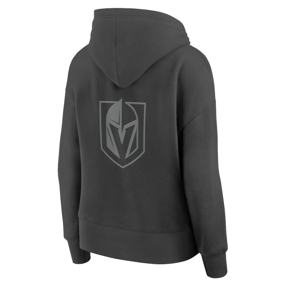 Vegas Golden Knights Fanatics Women's Elements Future Ground Subtle Tonal Pullover Hoodie Charcoal