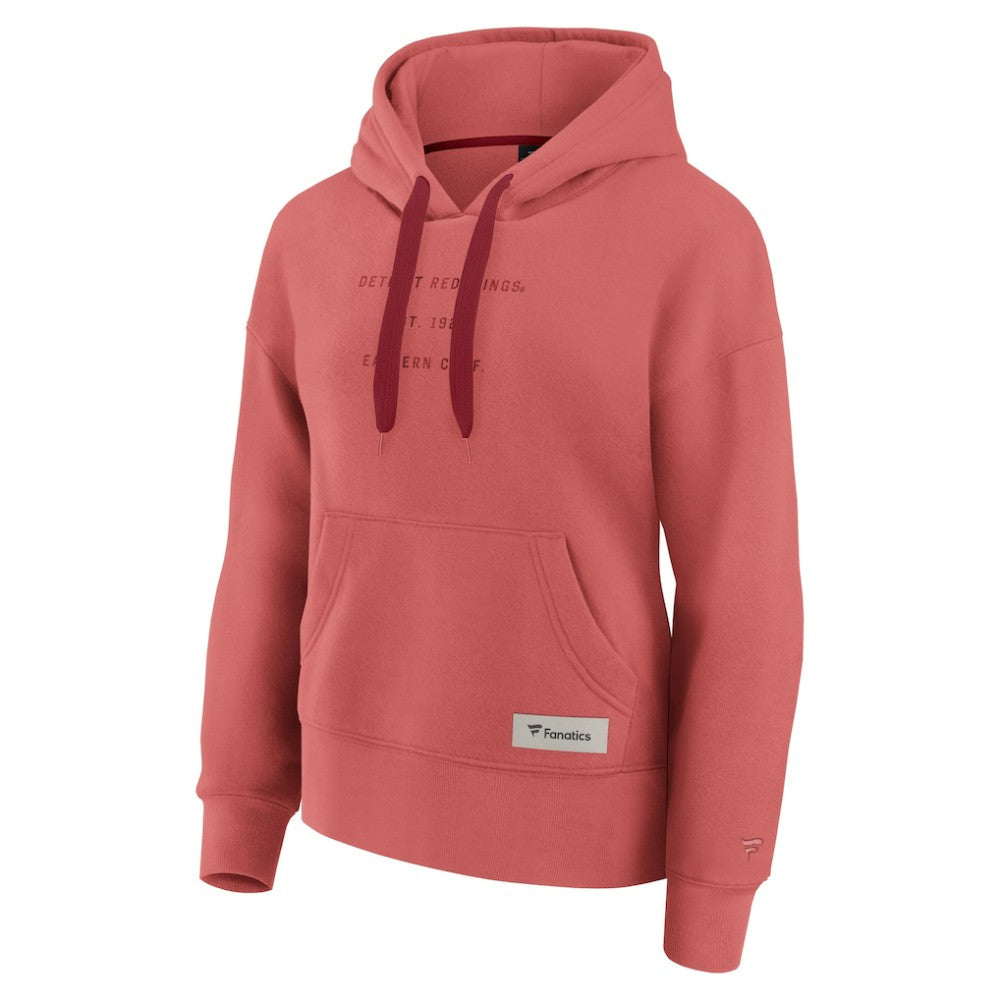 Detroit Red Wings - Fanatics Women's Elements Future Ground Subtle Tonal Pullover Hoodie Red