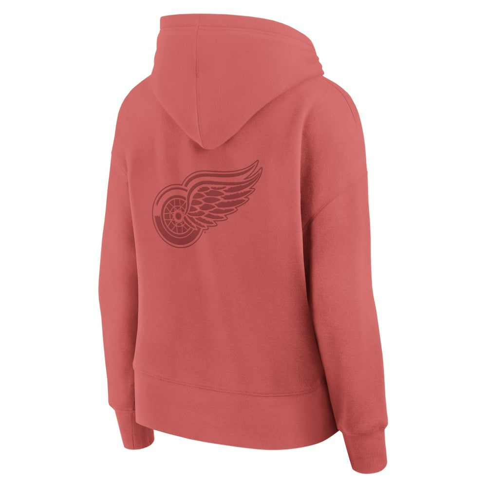 Detroit Red Wings - Fanatics Women's Elements Future Ground Subtle Tonal Pullover Hoodie Red