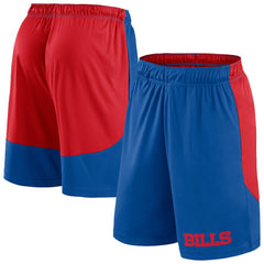 Buffalo Bills Big & Tall Launch Shorts Royal/Red - Fanatics
