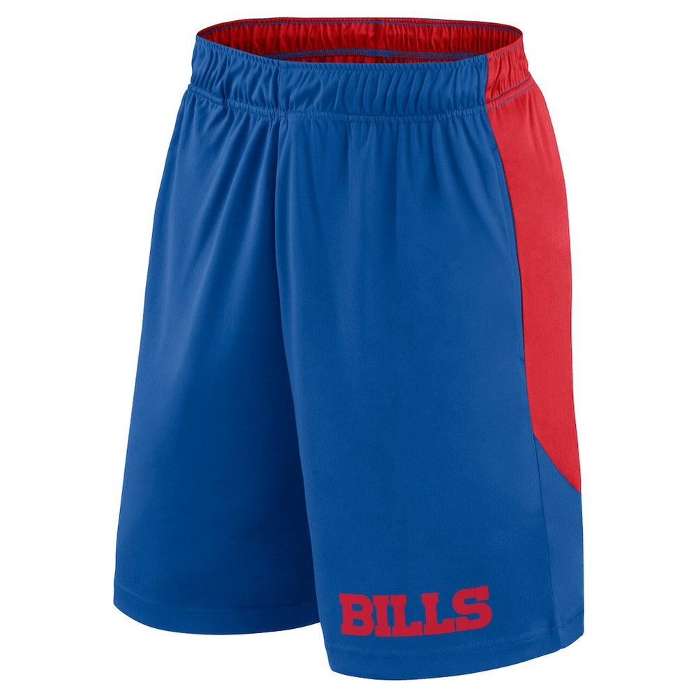 Buffalo Bills Big & Tall Launch Shorts Royal/Red - Fanatics