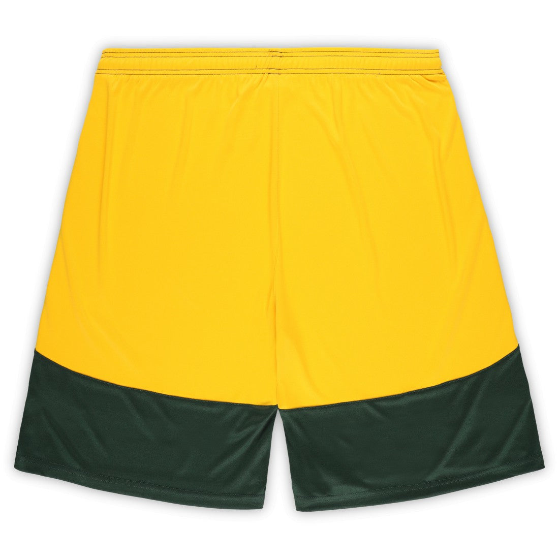 Green Bay Packers Big & Tall Launch Shorts Green/Gold - Fanatics