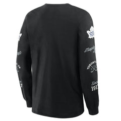 Toronto Maple Leafs - Fanatics Boxed In Legacy Long Sleeve T-Shirt Black
