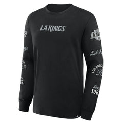 Los Angeles Kings - Fanatics Boxed In Legacy Long Sleeve T-Shirt Black