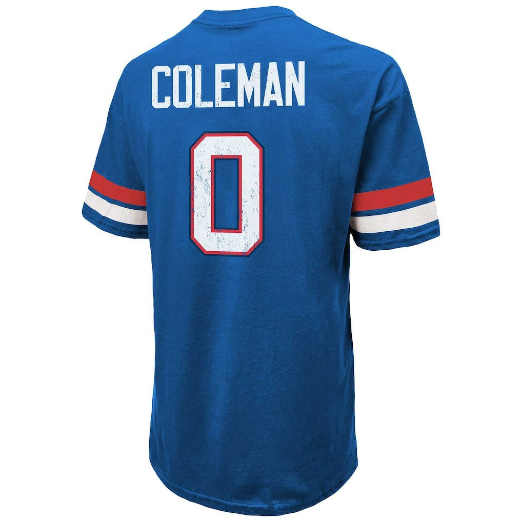 Keon Coleman Buffalo Bills Majestic Threads Name & Number Oversized Fit T-Shirt Royal - NFL