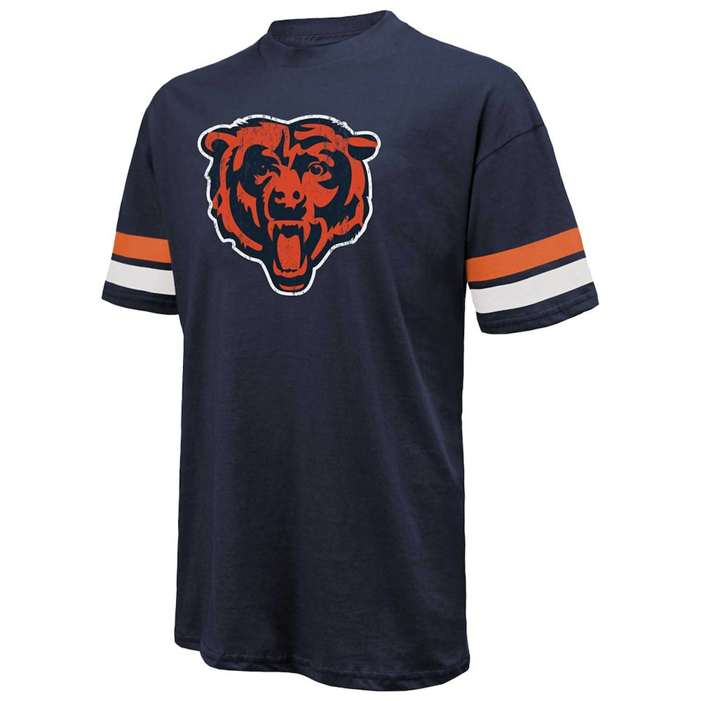 Caleb Williams Chicago Bears Majestic Threads Name & Number Oversize Fit T-Shirt Navy - NFL