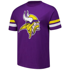 J.J. McCarthy Minnesota Vikings Majestic Threads Name & Number Oversized Fit T-Shirt Purple - NFL
