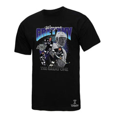 Wayne Gretzky Los Angeles Kings - Mitchell & Ness Player Collage T-Shirt Black