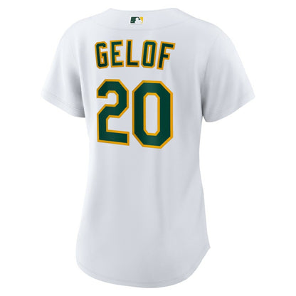 Zack Gelof Athletics Nike Women's Home Replica Player Jersey - White | MLB Jerseys
