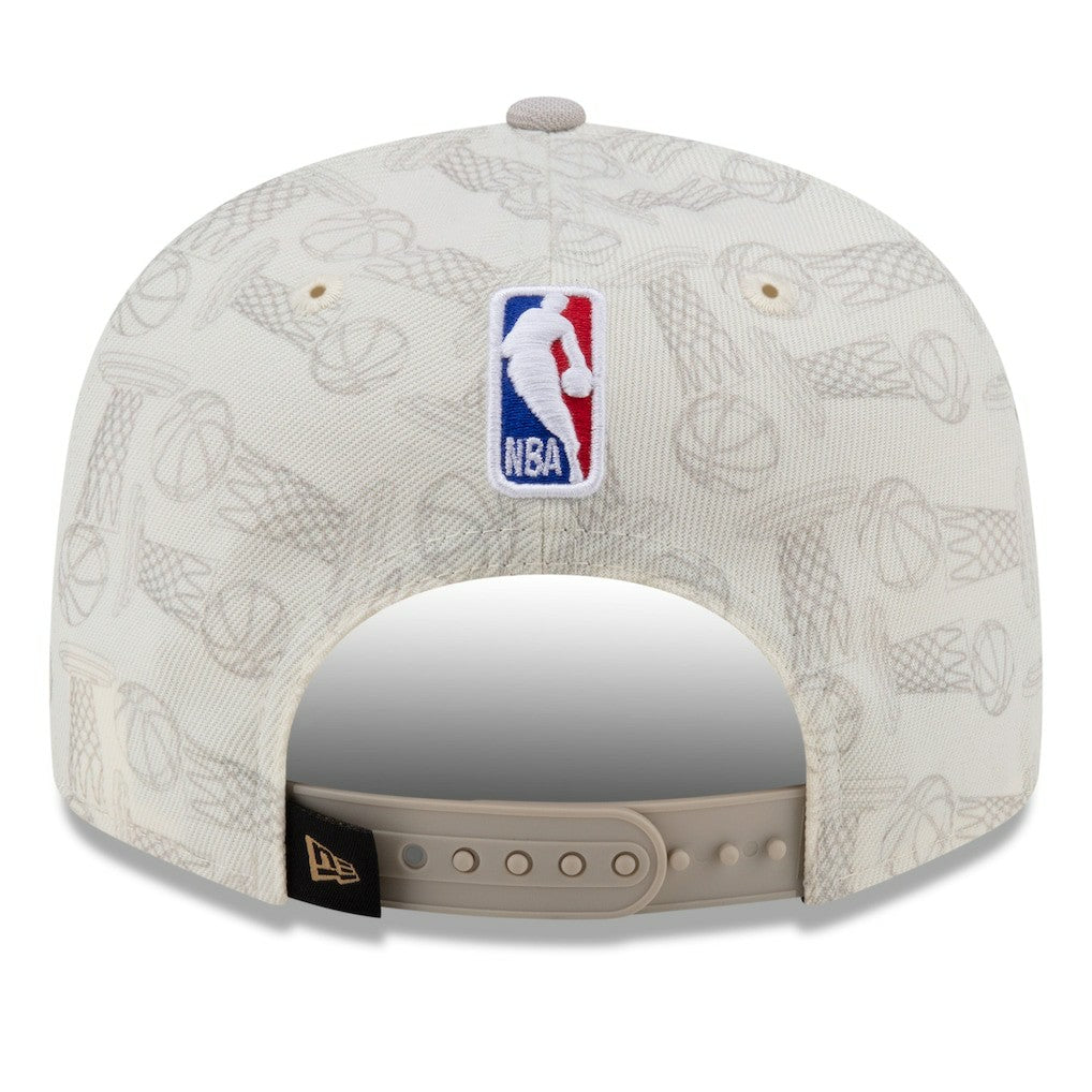 New Era - Boston Celtics 2024 NBA Finals Champions Locker Room 9FIFTY Snapback Hat - Cream