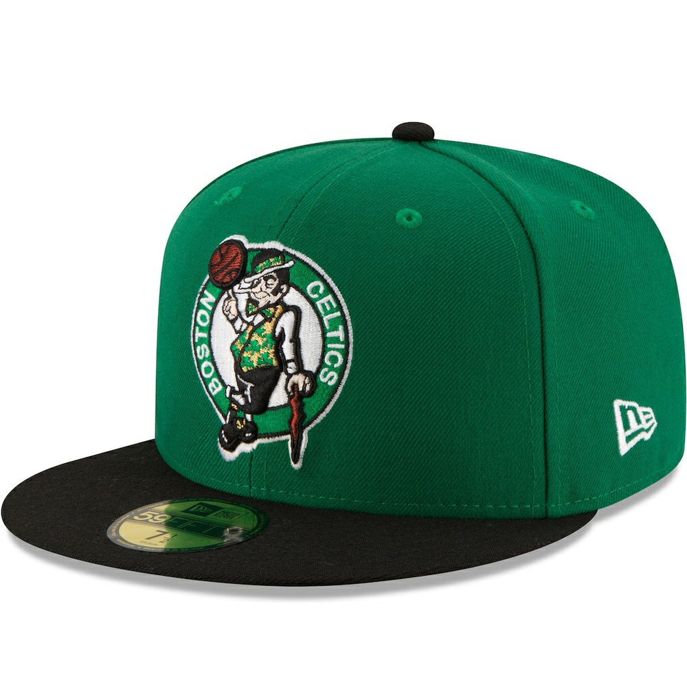 New Era - Boston Celtics 2024 NBA Finals Champions Side Patch 59FIFTY Fitted Hat - Kelly Green/Black