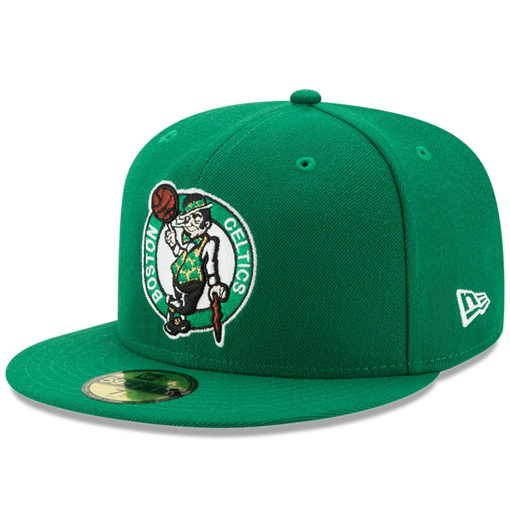 New Era - Boston Celtics 2024 NBA Finals Champions Side Patch 59FIFTY Fitted Hat - Kelly Green
