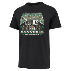47 brand - Boston Celtics '47 18-Time NBA Finals Champions Banner Franklin T-Shirt - Black