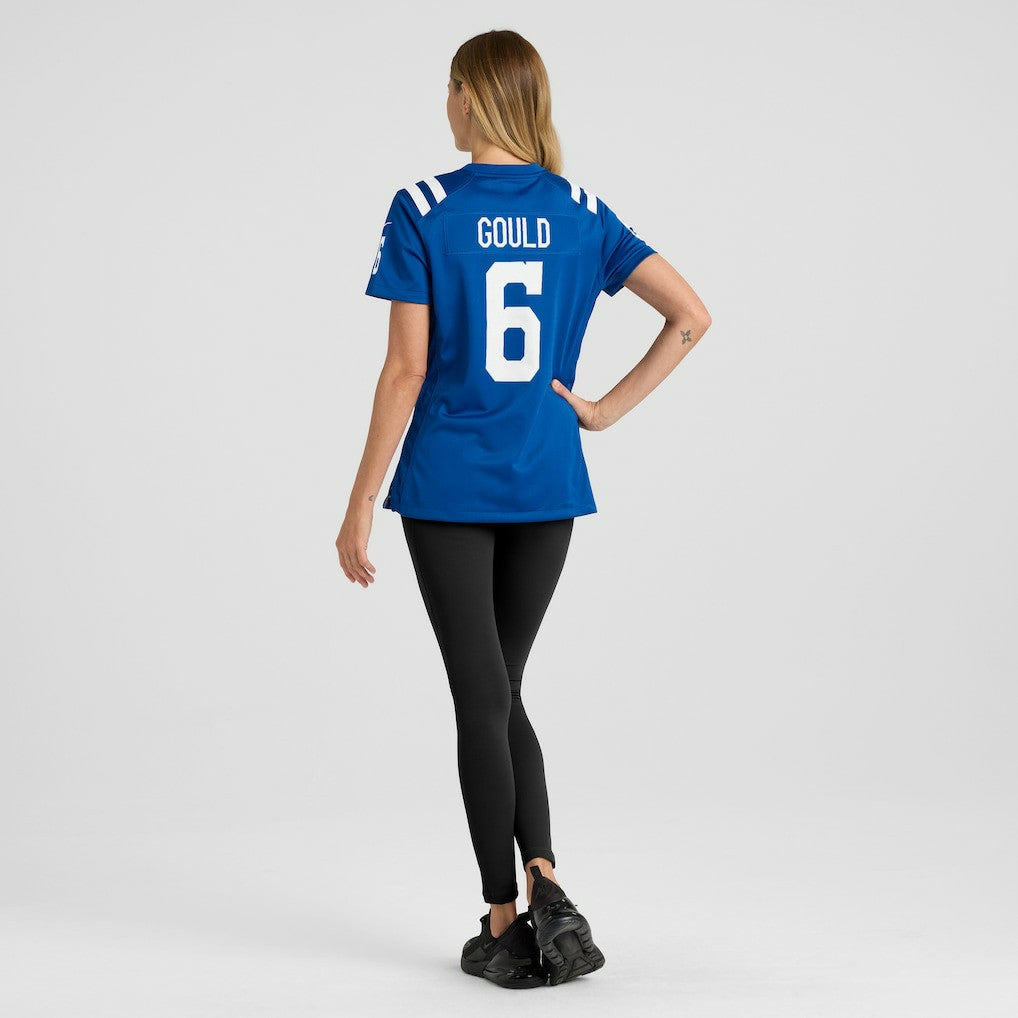 Anthony Gould Indianapolis Colts Women's Game Jersey - Royal | NFL Jerseys