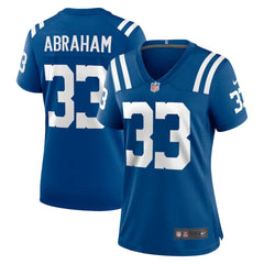 Micah Abraham Indianapolis Colts Women's Game Jersey Royal - Nike