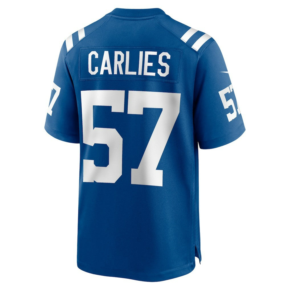 Jaylon Carlies Indianapolis Colts Game Jersey Royal - Nike