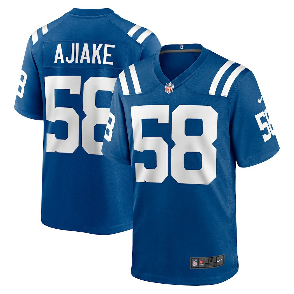 Austin Ajiake Indianapolis Colts Game Jersey Royal - Nike