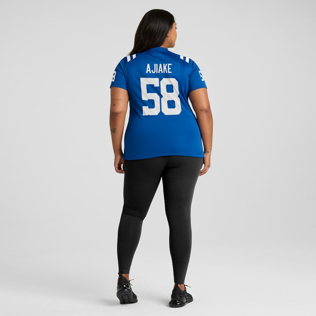 Austin Ajiake Indianapolis Colts Women's Game Jersey - Royal | NFL Jerseys