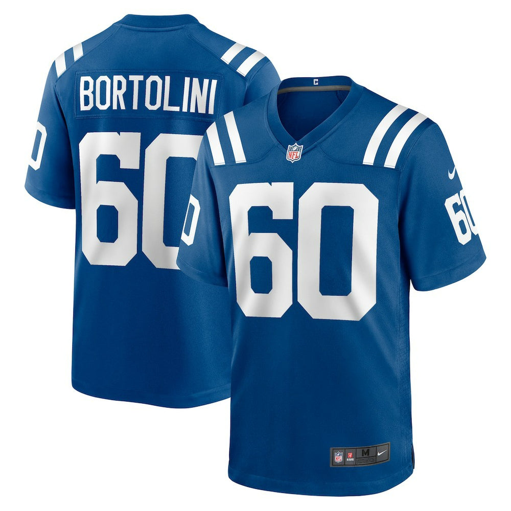 Tanor Bortolini Indianapolis Colts Game Jersey Royal - Nike