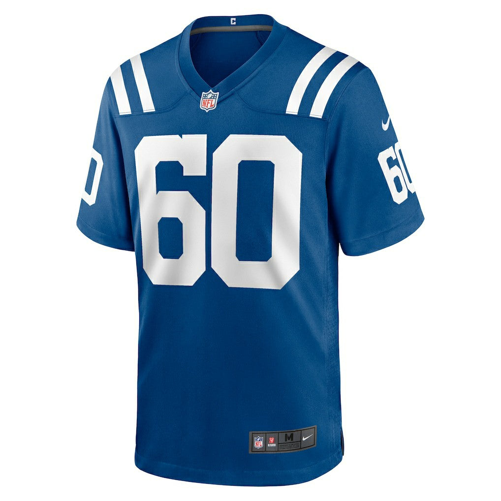Tanor Bortolini Indianapolis Colts Game Jersey - Royal | NFL Jerseys