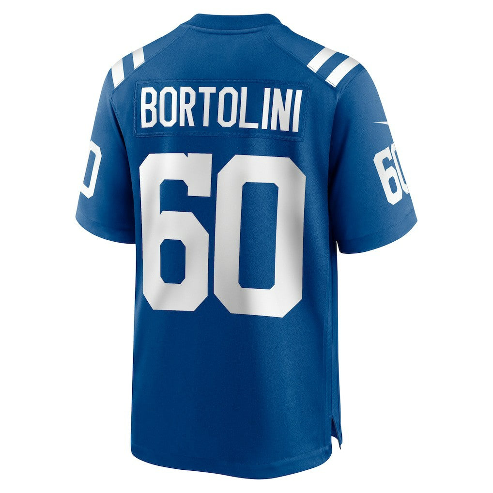 Tanor Bortolini Indianapolis Colts Game Jersey - Royal | NFL Jerseys