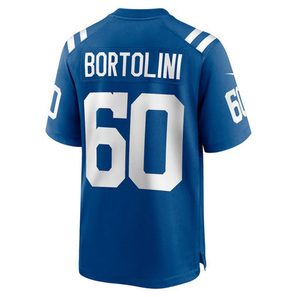 Tanor Bortolini Indianapolis Colts Game Jersey - Royal | NFL Jerseys