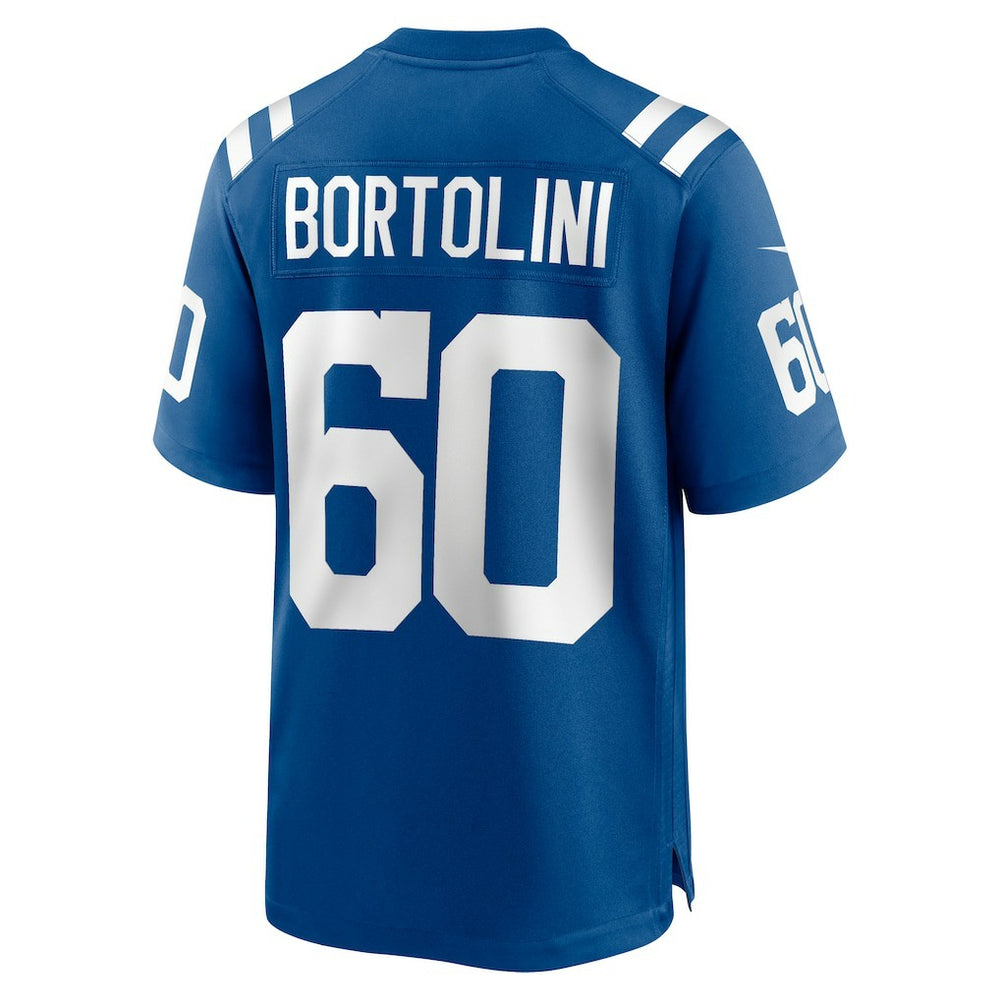 Tanor Bortolini Indianapolis Colts Game Jersey Royal - Nike