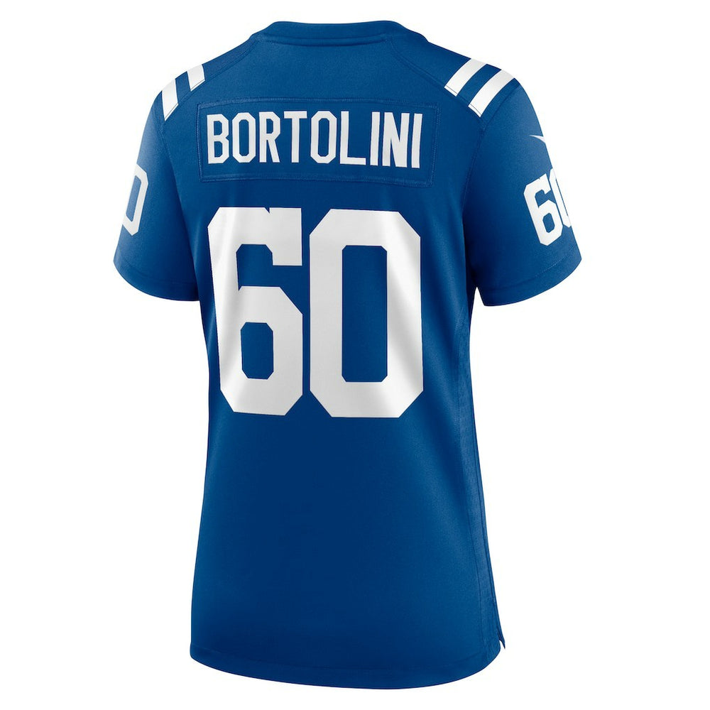 Tanor Bortolini Indianapolis Colts Women's Game Jersey Royal - Nike