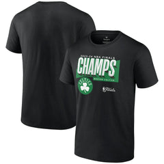 Fanatics - Boston Celtics 2024 NBA Finals Champions Big & Tall Pick & Roll Defense T-Shirt - Black