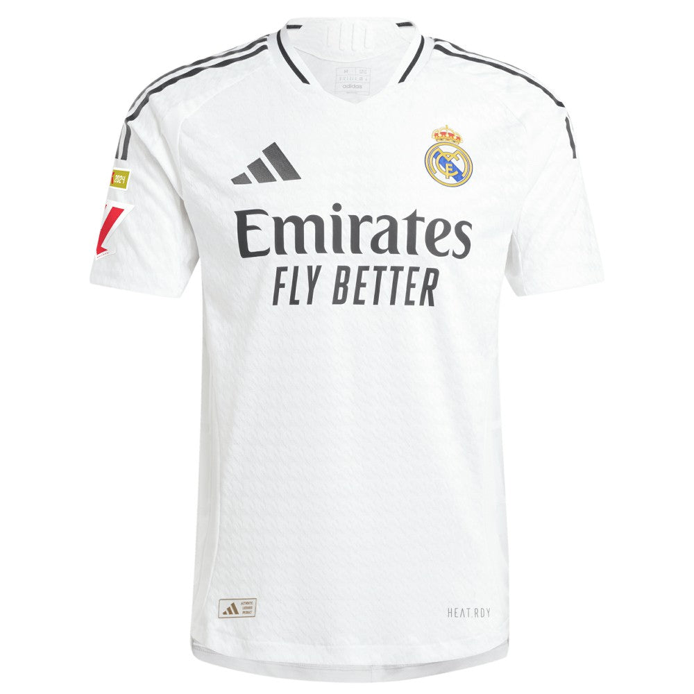 Adidas Kylian Mbappé Real Madrid 2024/25 Home Player Jerseys - White