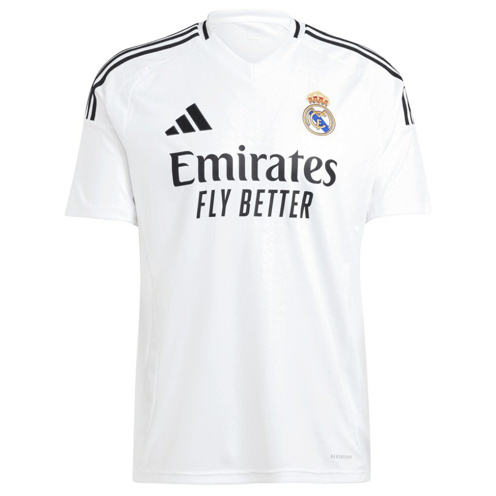 Adidas Kylian Mbappé Real Madrid 2024/25 Home Replica Player Jerseys - White
