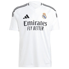 Adidas Kylian Mbappé Real Madrid 2024/25 Home Replica Player Jerseys - White