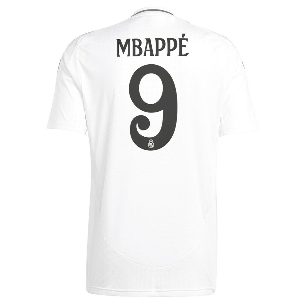Adidas Kylian Mbappé Real Madrid 2024/25 Home Replica Player Jerseys - White