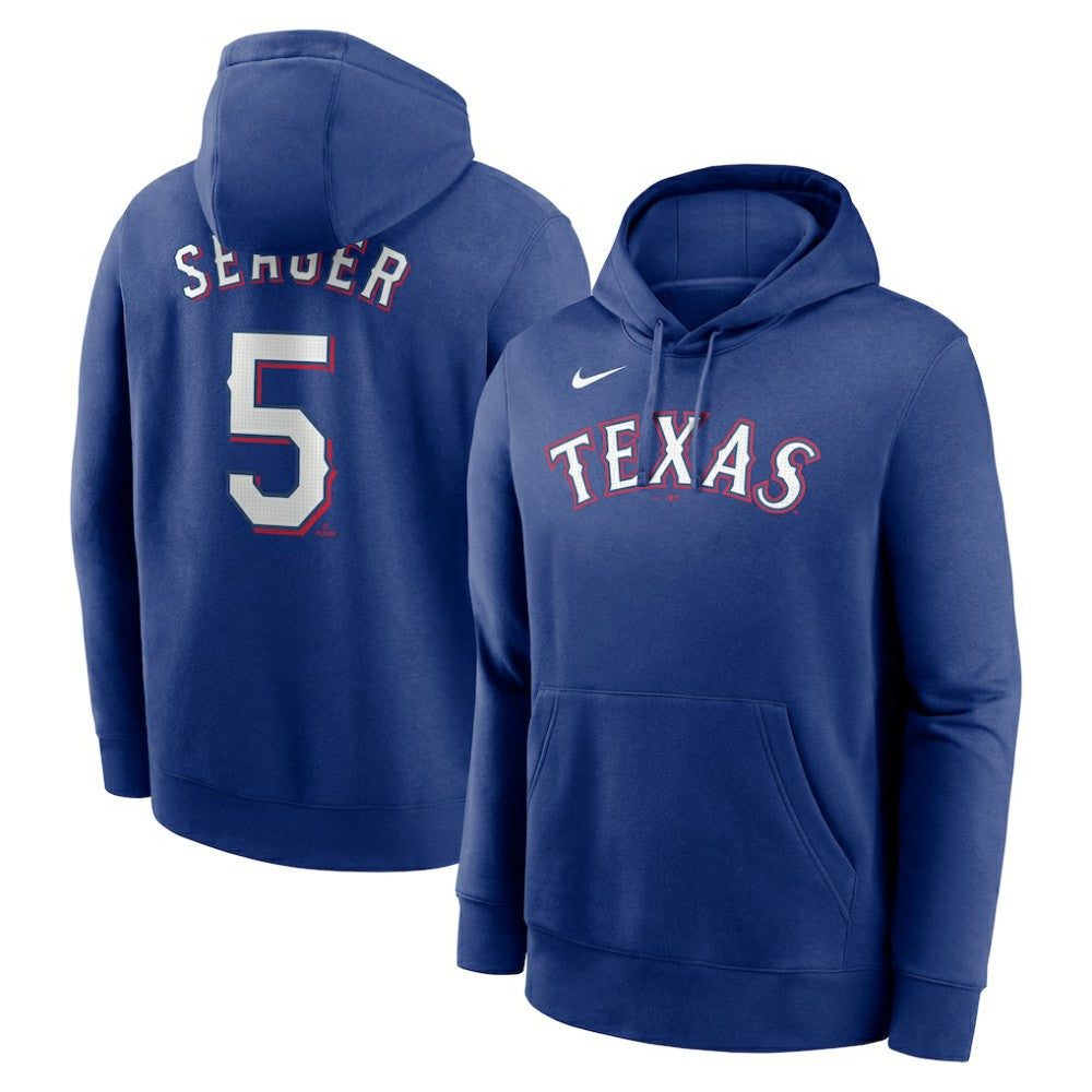 Corey Seager Texas Rangers Nike Player Name & Number Club Fleece Pullover Hoodie Near Me