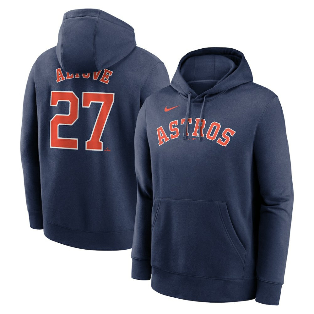 Jose Altuve Houston Astros Nike Player Name & Number Club Fleece Pullover Hoodie Online