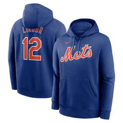 Francisco Lindor New York Mets Nike Player Name & Number Club Pullover Hoodie Online