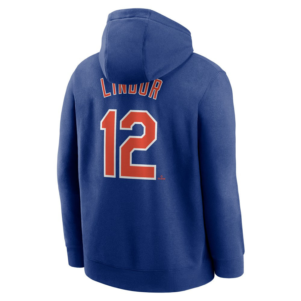 Francisco Lindor New York Mets Nike Player Name & Number Club Pullover Hoodie Online