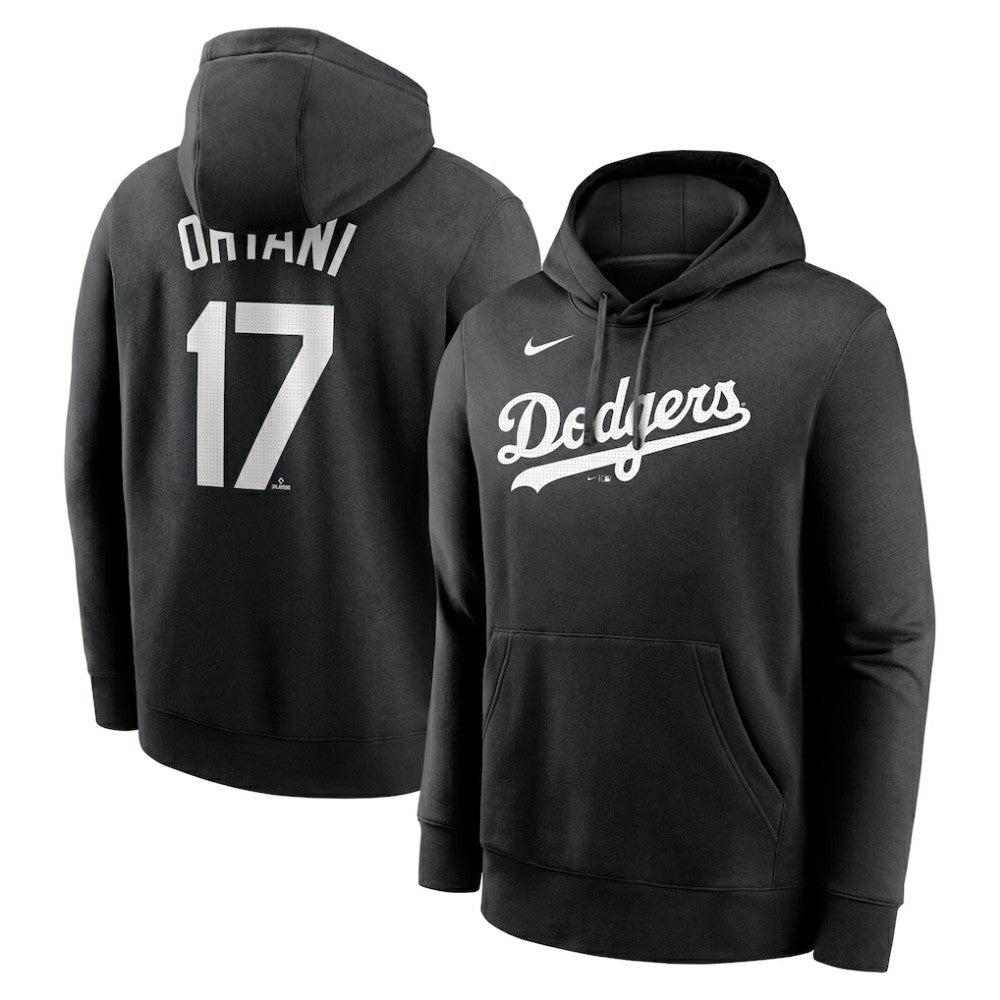 Shohei Ohtani Los Angeles Dodgers Nike Player Name & Number Club Fleece Pullover Hoodie for sale